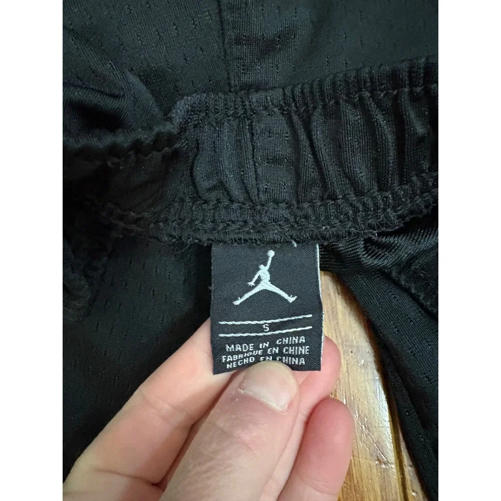 Jordan Kids‎ Mesh Basketball Shorts Black Jumpman Logo Size Small S Athletic